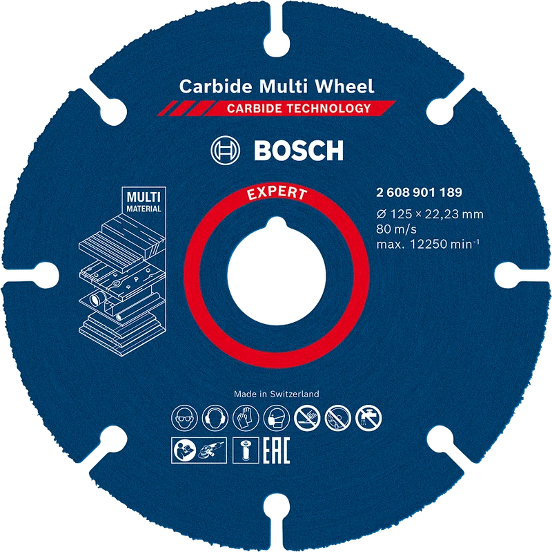 Bosch EXPERT Trennscheibe Carbide Multi Wheel Ø 125 x 22.23 mm