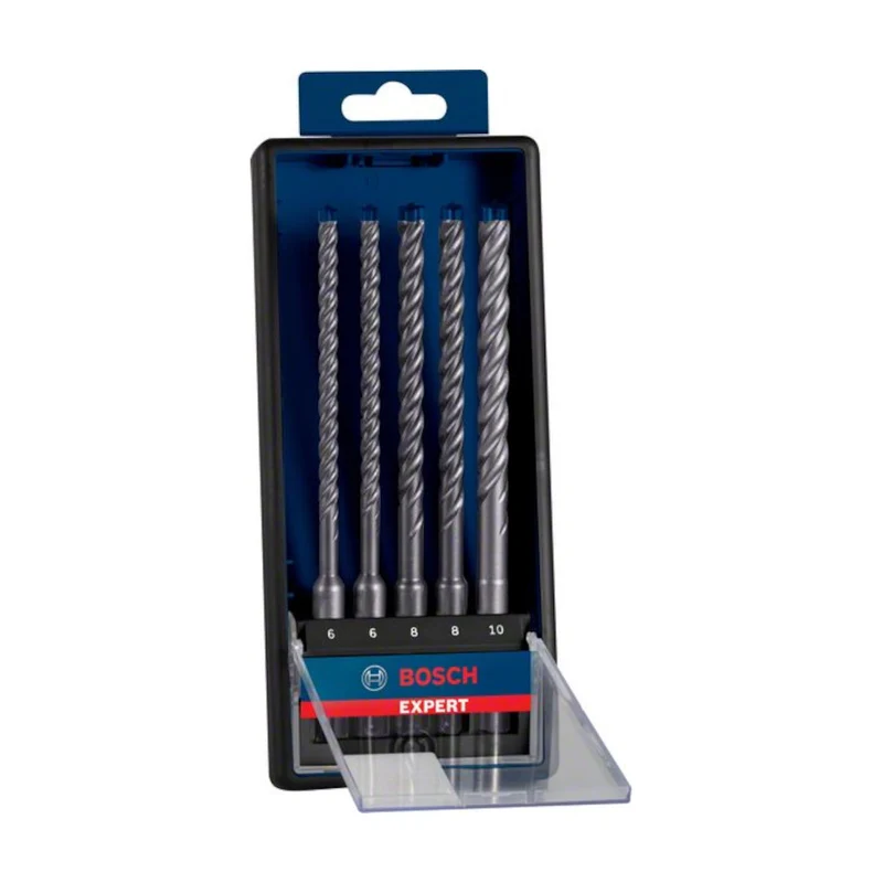 Bosch EXPERT SDS plus-7X Hammerbohrer-Set 6-10 mm 5 tlg in Kassette