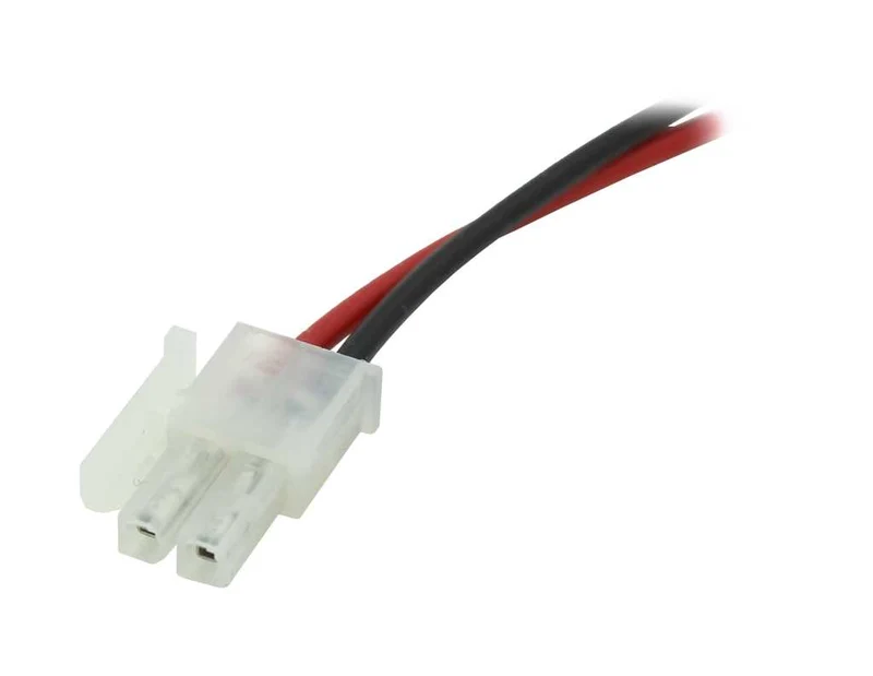 AccuCell Notleuchtenakku NiMH 7,2V 1500mAh L2x3 Mignon mit 200mm Kabel Stecker passend für Philips TrustSight Linear 3W 1 hour