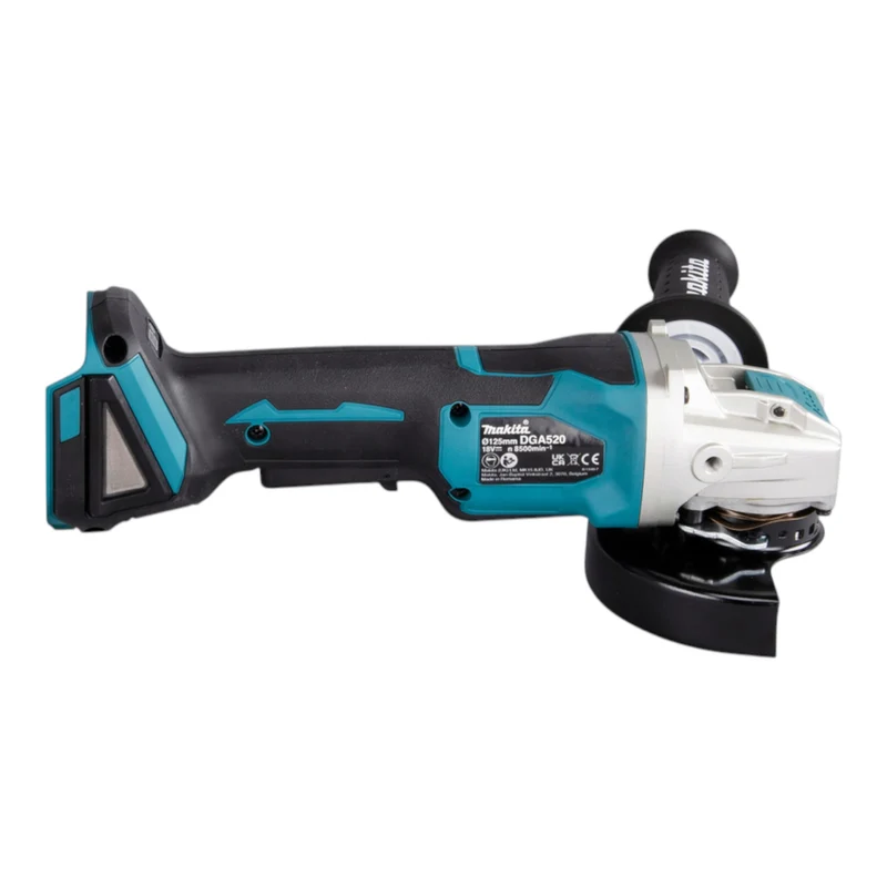 Makita DGA 520 ZX1 Akku Winkelschleifer 18 V 125 mm X-LOCK Brushless + 1x Akku 9,0 Ah - ohne Ladegerät