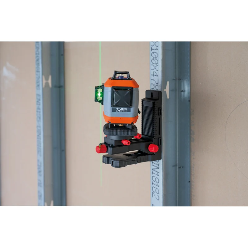 Nedo Multilinien-Laser X-Liner 4D green 4 x 360° Laserlinien