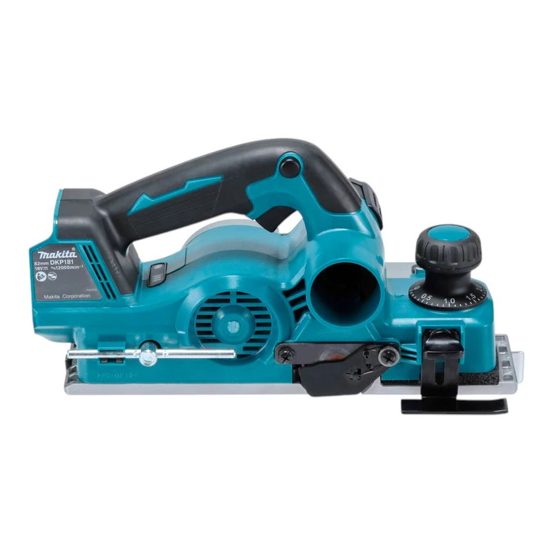 Makita DKP 181 Z Akku Hobel 18 V 82 mm Brushless + 1x Akku 9,0 Ah - ohne Ladegerät