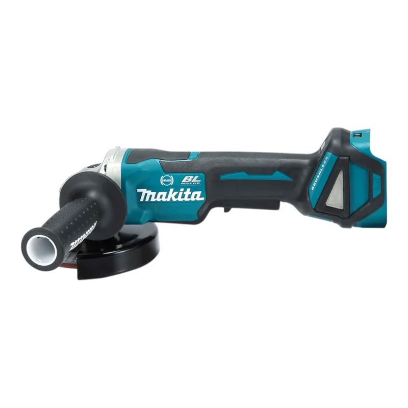 Makita DGA 517 Z Akku Winkelschleifer 18 V 125 mm Brushless + 1x Akku 9,0 Ah + Ladegerät + Makpac