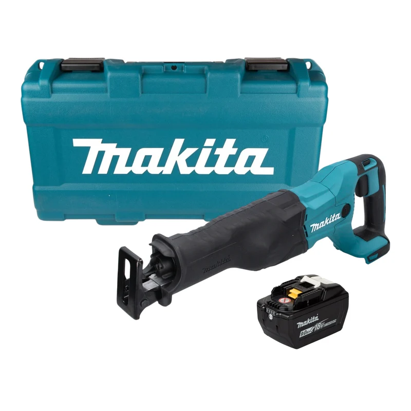 Makita DJR 186 ZK Akku Reciprosäge Säbelsäge 18 V + 1x Akku 9,0 Ah + Koffer - ohne Ladegerät