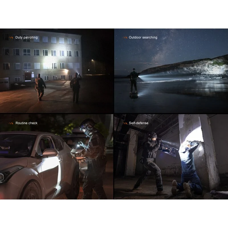 Fenix TK21R – 3.600 Lumen taktische LED Taschenlampe mit 480 m Reichweite