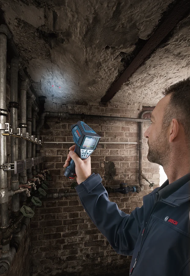 Bosch Thermodetektor GIS 1000 C, mit Akku-Adapter