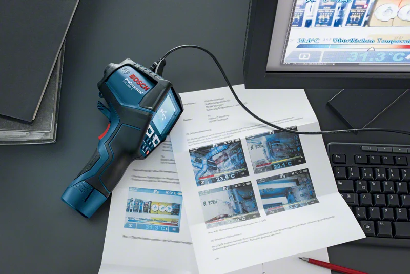 Bosch Thermodetektor GIS 1000 C, mit Akku-Adapter