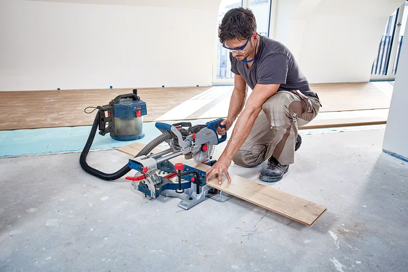 Bosch Professional GCM 18V-216 Akku-Kapp- und Gehrungssäge BITURBO 2 x 8.0 Ah ProCore