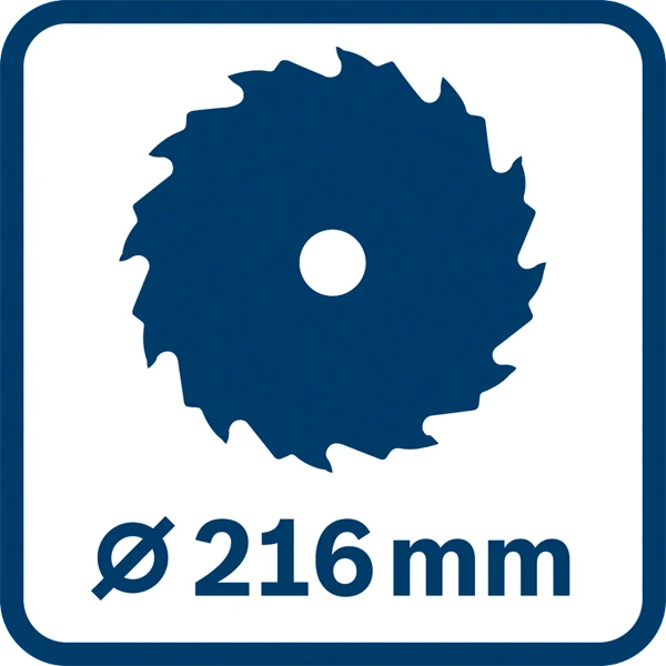 Bosch Professional GCM 18V-216 Akku-Kapp- und Gehrungssäge BITURBO 2 x 8.0 Ah ProCore