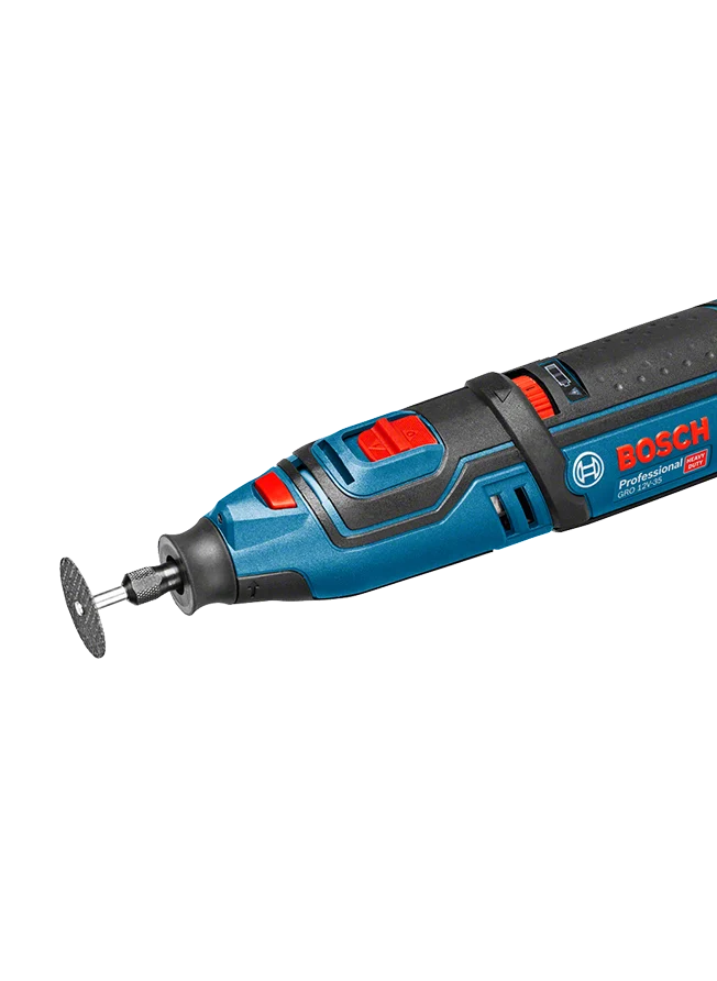 Bosch Professional GRO 12V-35 Akku-Rotationswerkzeug (2 x 2.0 Ah Li-Ion Akku, L-BOXX)