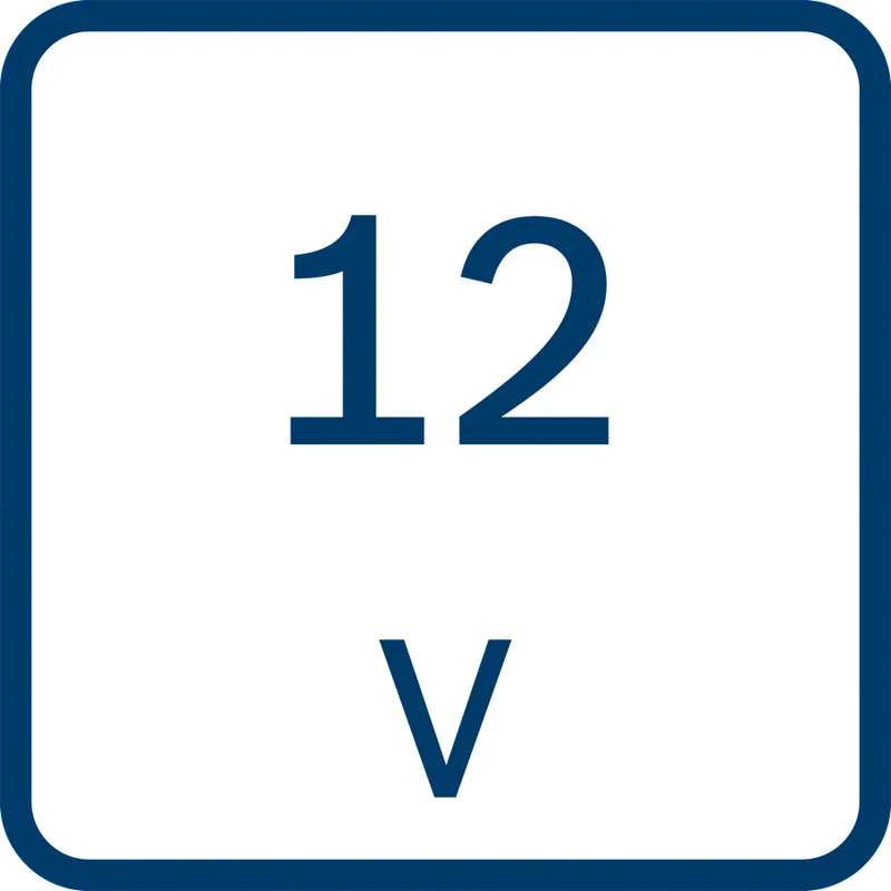 Bosch Professional GRO 12V-35 Akku-Rotationswerkzeug (2 x 2.0 Ah Li-Ion Akku, L-BOXX)