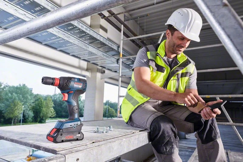 Bosch Professional GDX 18V-200 C Akku-Drehschlagschrauber 200 Nm ohne Akku/Lader in L-Boxx 136 (06019G4202)