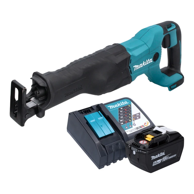 Makita DJR 186 Z Akku Reciprosäge Säbelsäge 18 V + 1x Akku 9,0 Ah + Ladegerät