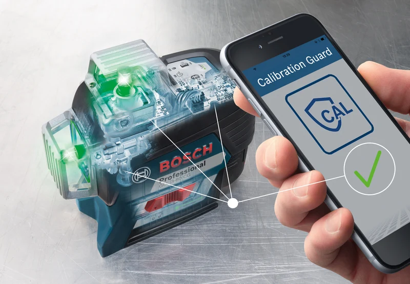 Bosch Professional GLL 3-80 CG Kreuzlinienlaser 1x Akku und Lader in L-Boxx 136 (0601063T00)
