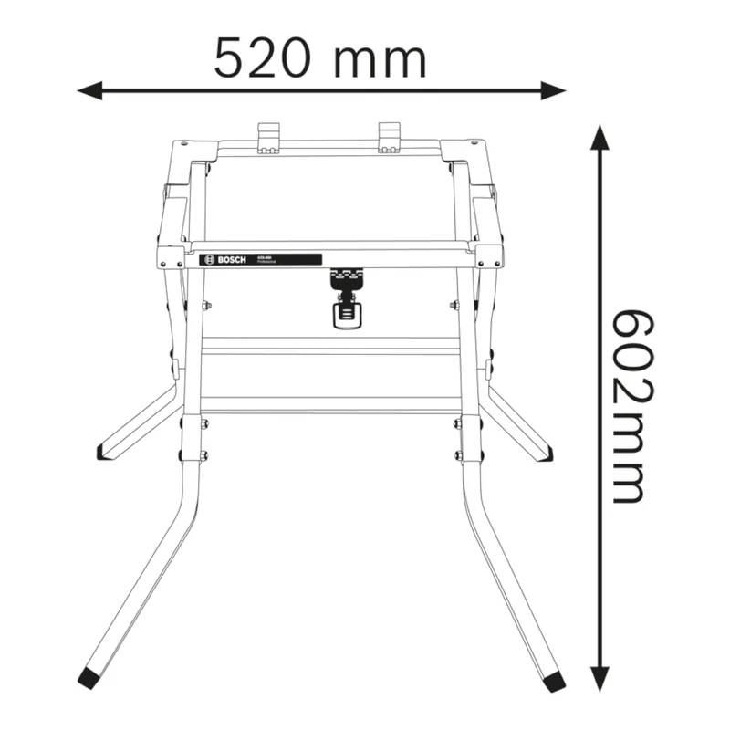 Bosch PRO GTA 600 Untergestell für GTS 10 J Professional Tischkreissäge ( 0601B22001 )