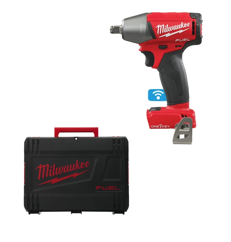 Milwaukee Akku-Schlagschrauber M18 ONEIWF12-0X (1/2" Vierkant, Drehmoment: 300 Nm, ONE-KEY, ohne Akku in HD Box)