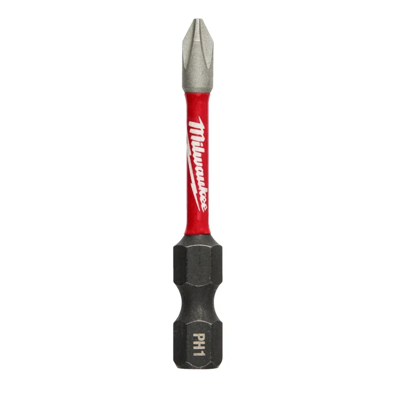 Milwaukee Shockwave Lasergehärtete Bits HEX / PH / PZ / SL / TXBO / TX einzeln oder in Box