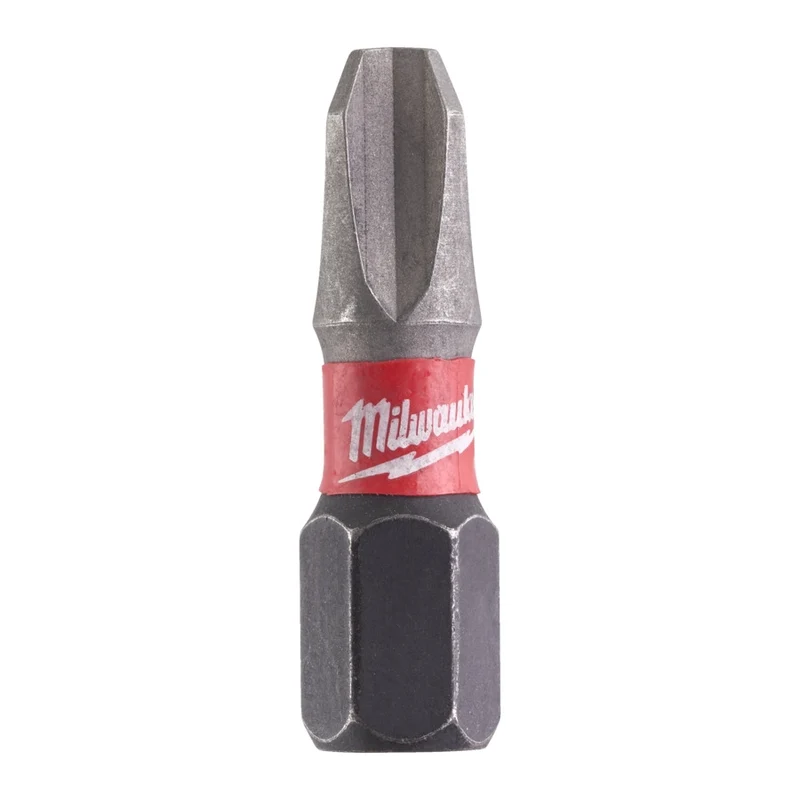Milwaukee Shockwave Lasergehärtete Bits HEX / PH / PZ / SL / TXBO / TX einzeln oder in Box