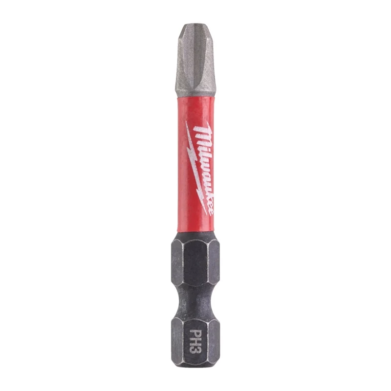 Milwaukee Shockwave Lasergehärtete Bits HEX / PH / PZ / SL / TXBO / TX einzeln oder in Box