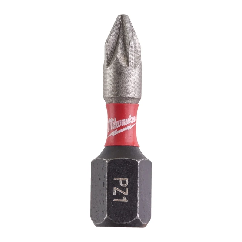 Milwaukee Shockwave Lasergehärtete Bits HEX / PH / PZ / SL / TXBO / TX einzeln oder in Box