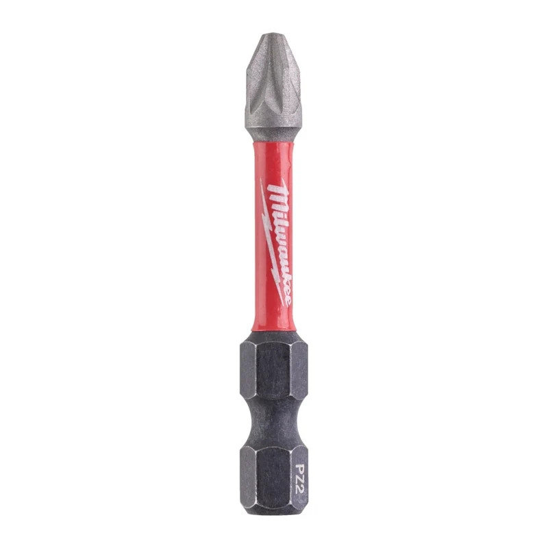 Milwaukee Shockwave Lasergehärtete Bits HEX / PH / PZ / SL / TXBO / TX einzeln oder in Box