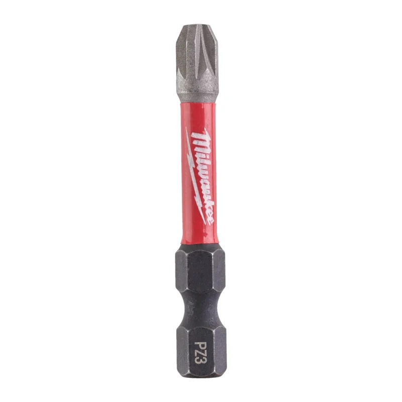 Milwaukee Shockwave Lasergehärtete Bits HEX / PH / PZ / SL / TXBO / TX einzeln oder in Box