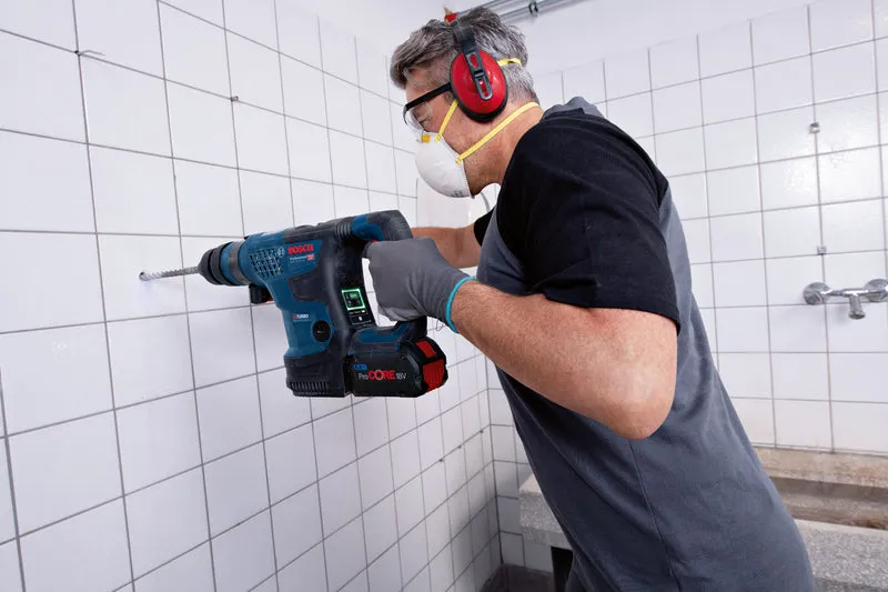 Bosch Professional GBH 18V-34 CF Akku-Bohrhammer 5.8 Joule BITURBO mit SDS+ ohne Akku/Lader im Handwerkerkoffer