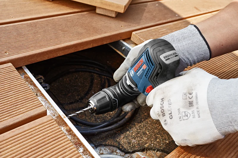 Bosch Professional GSR 12V-35 FC Akku-Bohrschrauber ohne Akku/Lader, 4 Aufsätze, L-BOXX