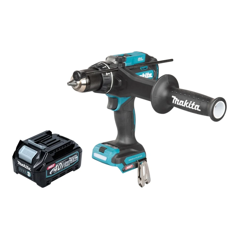 Makita HP 003 GD1 Akku Schlagbohrschrauber 40 V max. 180 Nm Brushless + 1x Akku 2,5 Ah - ohne Ladegerät
