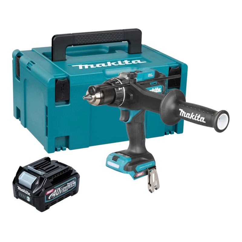 Makita HP 003 GD101 Akku Schlagbohrschrauber 40 V max. 180 Nm Brushless + 1x Akku 2,5 Ah + Makpac - ohne Ladegerät