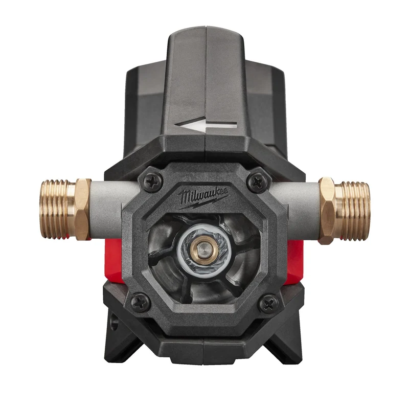 Milwaukee Akku-Transferpumpe M18 BTP-0 (Maximale Fördermenge: 1817 l/h, bis zu 908 pro 5 Ah Akkuladung, 3/4"-Außengewinde, ohne Akku)