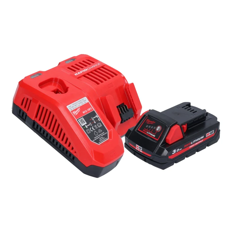 Milwaukee M18 FH-301X Akku Bohrhammer 18 V 2,5 J SDS plus Brushless + 1x Akku 3,0 Ah + Ladegerät + HD Box
