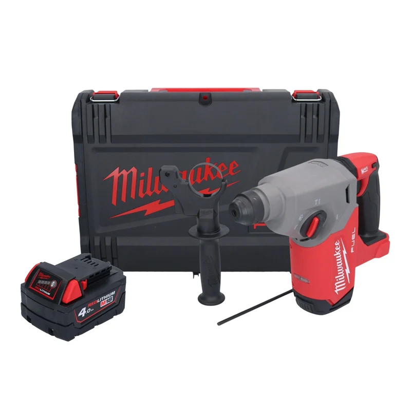 Milwaukee M18 FH-401X Akku Bohrhammer 18 V 2,5 J SDS plus Brushless + 1x Akku 4,0 Ah + HD Box - ohne Ladegerät