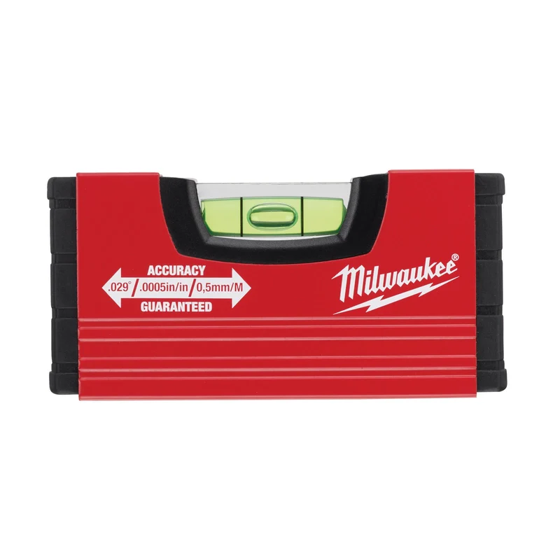 Milwaukee Wasserwaagen-Set Slim 4-tlg. (Länge: 180 / 120 / 60 / 10 cm, nicht magnetisch)