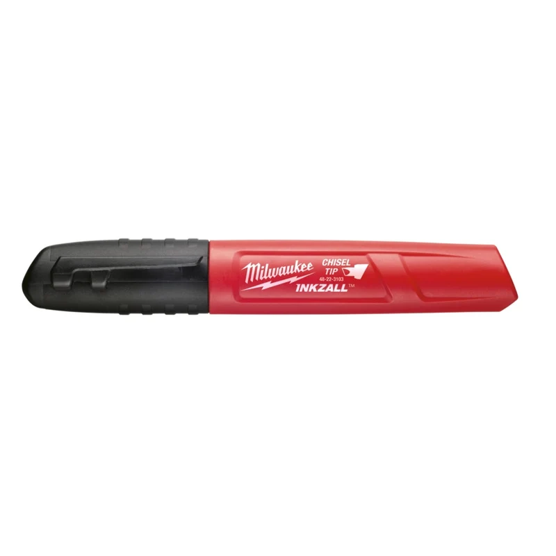 Milwaukee INKZALL Permanentmarker Keilspitze 1-4.8 mm schwarz (48223103)