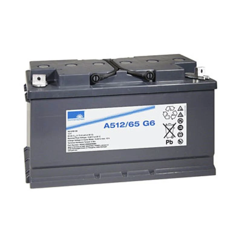Exide Dryfit A512/65 G6 12 Volt 65000mAh 353 x 175 x 190mm M6 Schraubanschluss