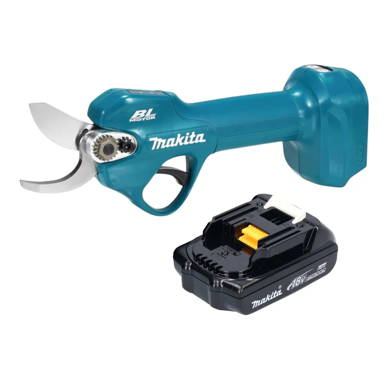 Makita DUP 181 Y1 Akku Astschere 18 V 30 mm Brushless + 1x Akku 1,5 Ah - ohne Ladegerät