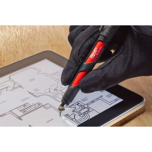 Milwaukee INKZALL Permanentmarker mit Stylus schwarz (48223101)