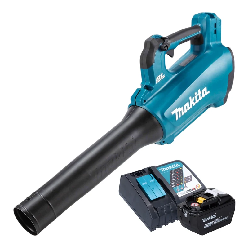 Makita DUB 184 Z Akku Gebläse 18 V Brushless + 1x Akku 9,0 Ah + Ladegerät