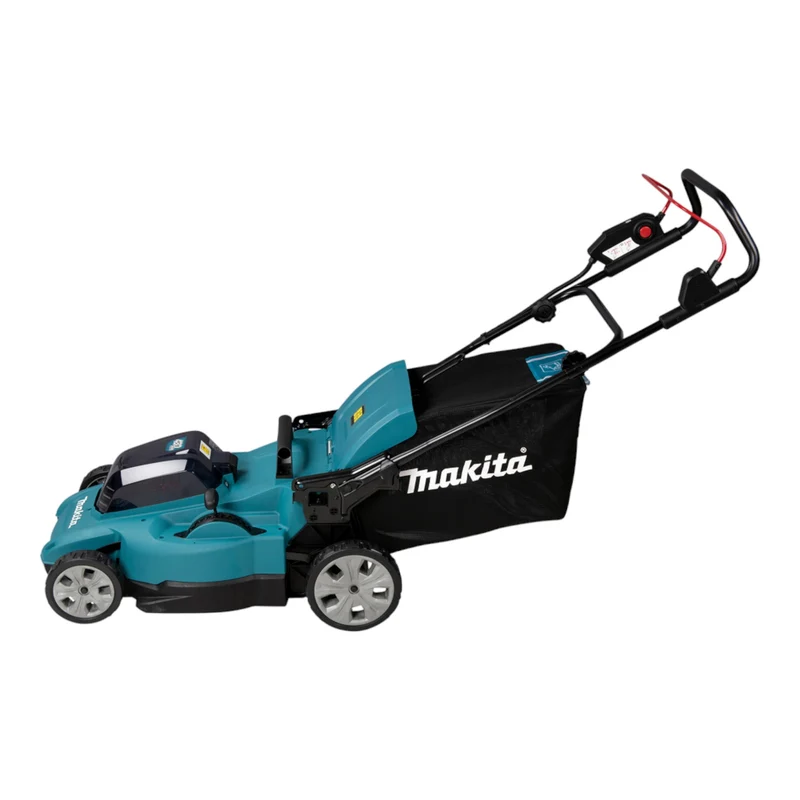 Makita DLM 480 Z Akku Rasenmäher 36 V ( 2x 18 V ) 48 cm 62 l + 2x Akku 9,0 Ah - ohne Ladegerät