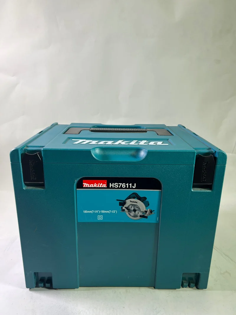 Makita HS 7611 J Handkreissäge 1600W 190 x 30mm + Hartmetallsägeblatt + Makpac - Gebraucht