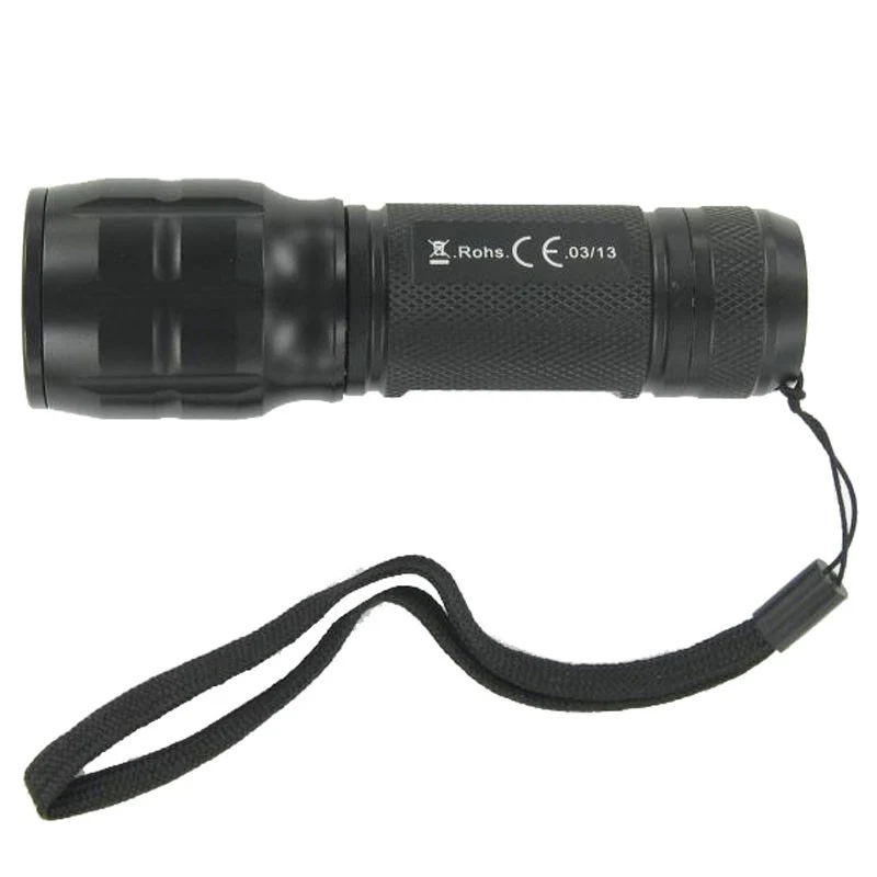 AccuCell LED Taschenlampe bis 120 Meter Leuchtweite inkl. Batterien