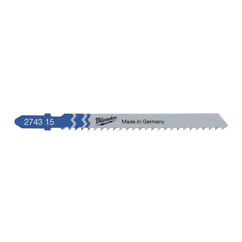 Milwaukee 75x 3 mm T127D Stichsägeblatt Metall für Schnitte in Aluminium