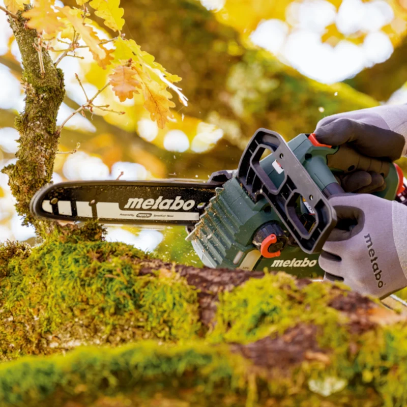 Metabo MS 18 LTX BL 25 Akku Kettensäge 18 V 25 cm Brushless + 1x LiHD Akku 4,0 Ah + Ladegerät