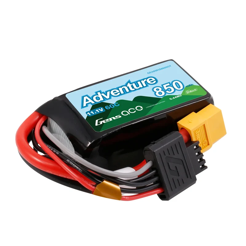 Gens Ace Adventure G-Tech 850mAh 3S1P 11.1V 60C Lipo-Akku XT60