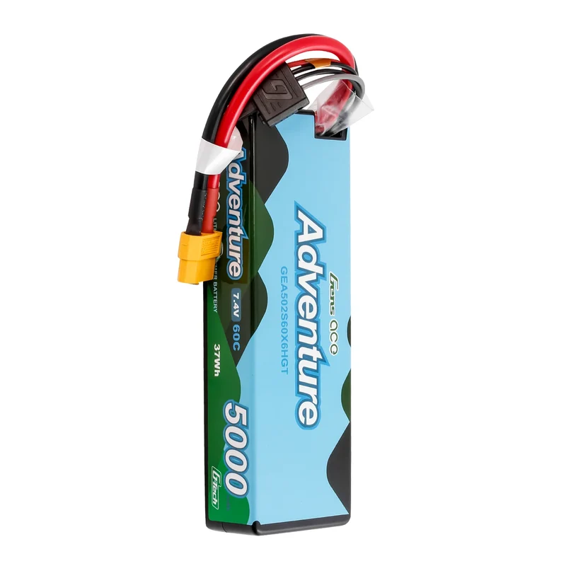 Gens Ace Adventure G-Tech 5000mAh 2S1P 7,4V 60C Lipo-Akku HC#112 XT60