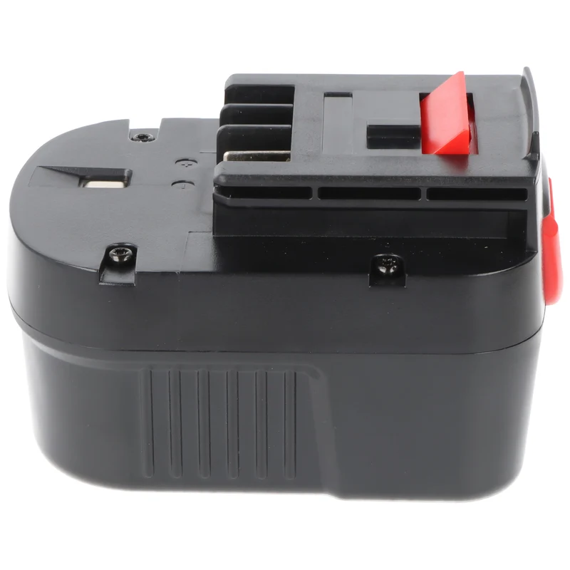 AccuCell Ersatzakku für Black & Decker A12 / HP122K – 12 V NiMH Akku, 3000 mAh, Schwarz