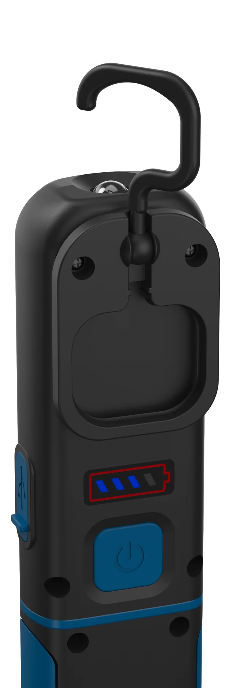 ANSMANN WL350R Arbeitsleuchte – Wiederaufladbare LED-Leuchte mit COB- und SMD-Technologie