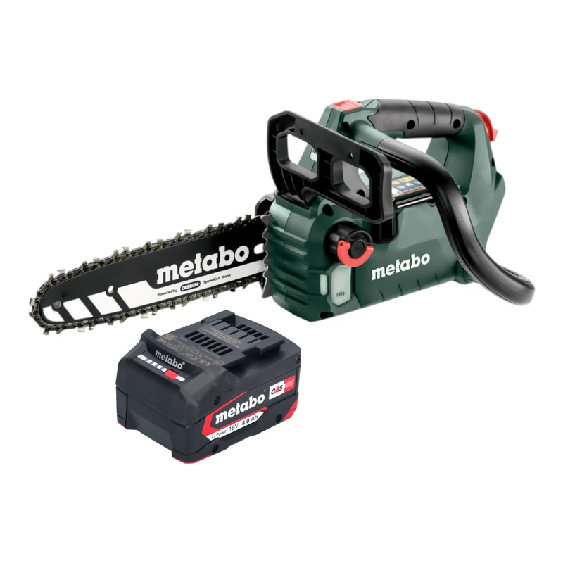 Metabo MS 18 LTX BL 25 Akku Kettensäge 18 V 25 cm Brushless + 1x Akku 4,0 Ah - ohne Ladegerät
