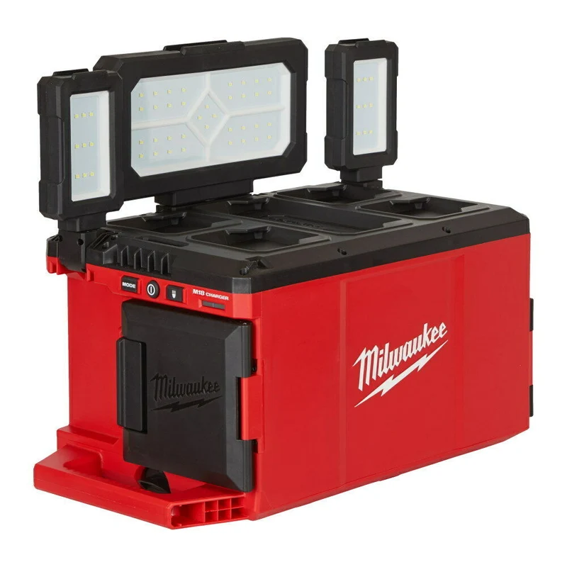 Milwaukee M18 POALC-0 Akku-Packout-Hybrid-Leuchte 3000 Lumen ohne Akku/Lader (4933478120)